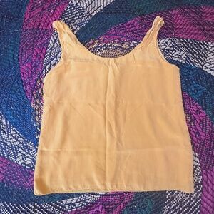 Women's Sleeveless Tank Top - Yellow